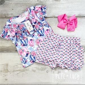 Pete + Lucy Short set hot air balloons